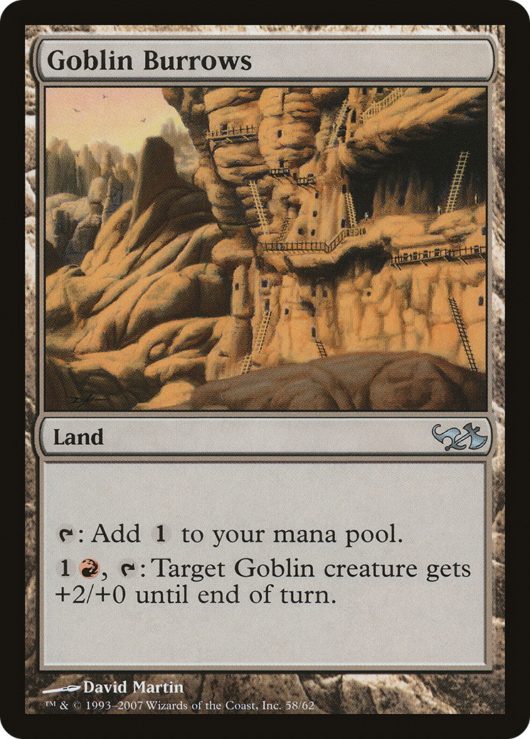 {C} Goblin Burrows [Duel Decks: Elves vs. Goblins][DDA 058]