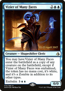 {R} Vizier of Many Faces [Amonkhet Prerelease Promos][PR AKH 074]
