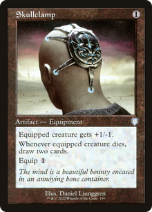 {C} Skullclamp (Retro) [The Brothers' War Commander][BRC 159]