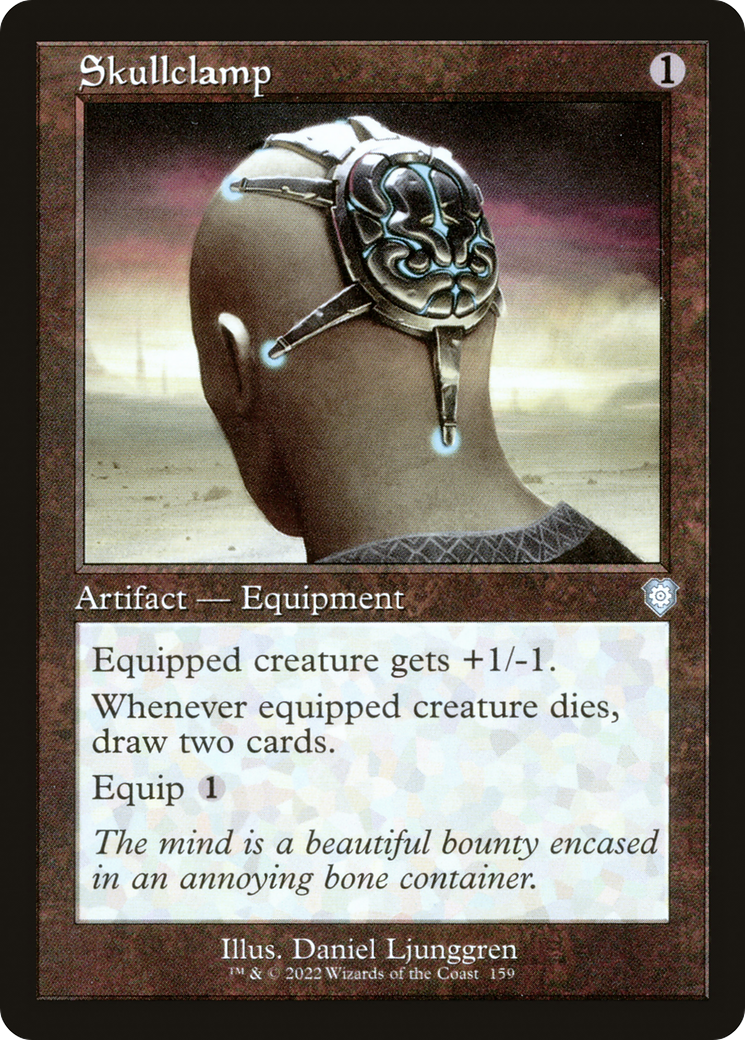{C} Skullclamp (Retro) [The Brothers' War Commander][BRC 159]