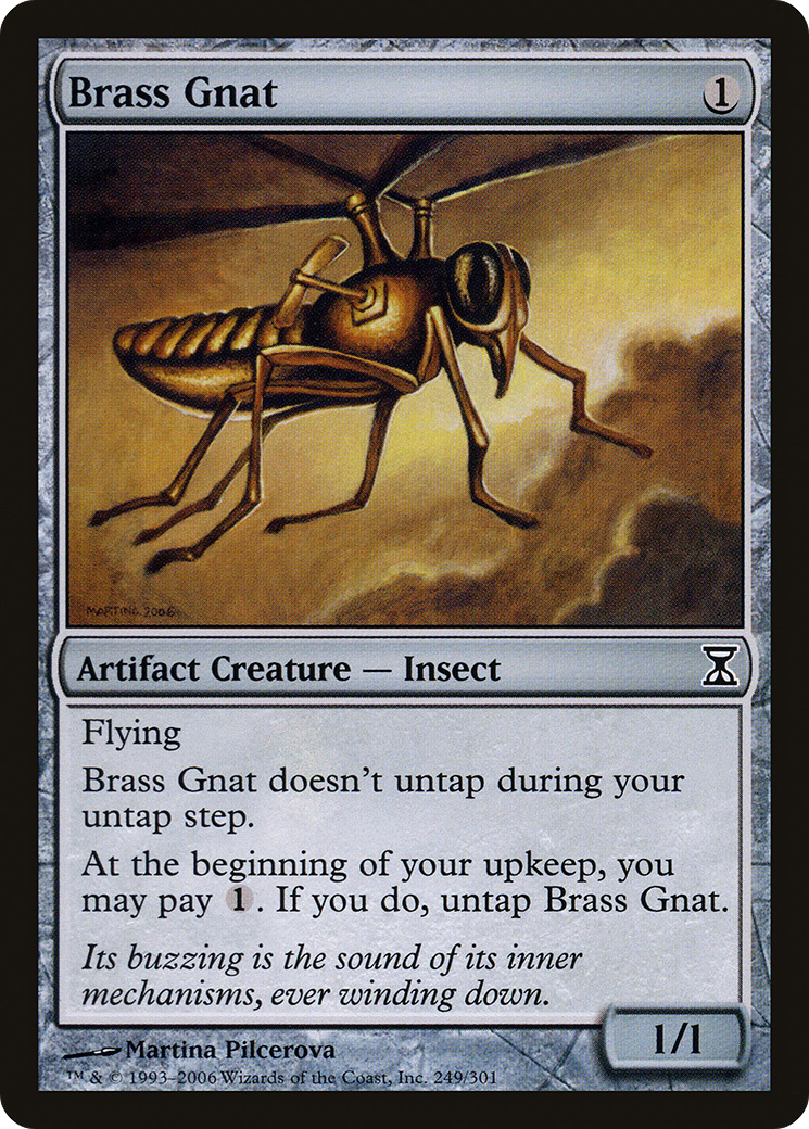 {C} Brass Gnat [Time Spiral][TSP 249]