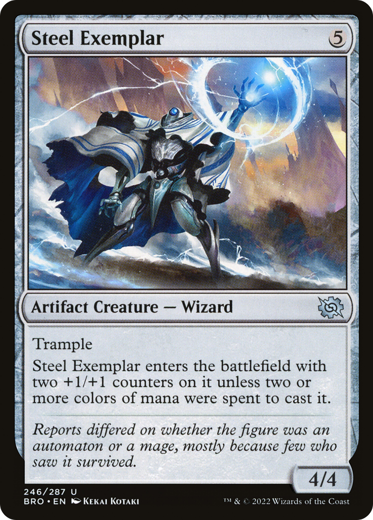 {C} Steel Exemplar [The Brothers' War][BRO 246]