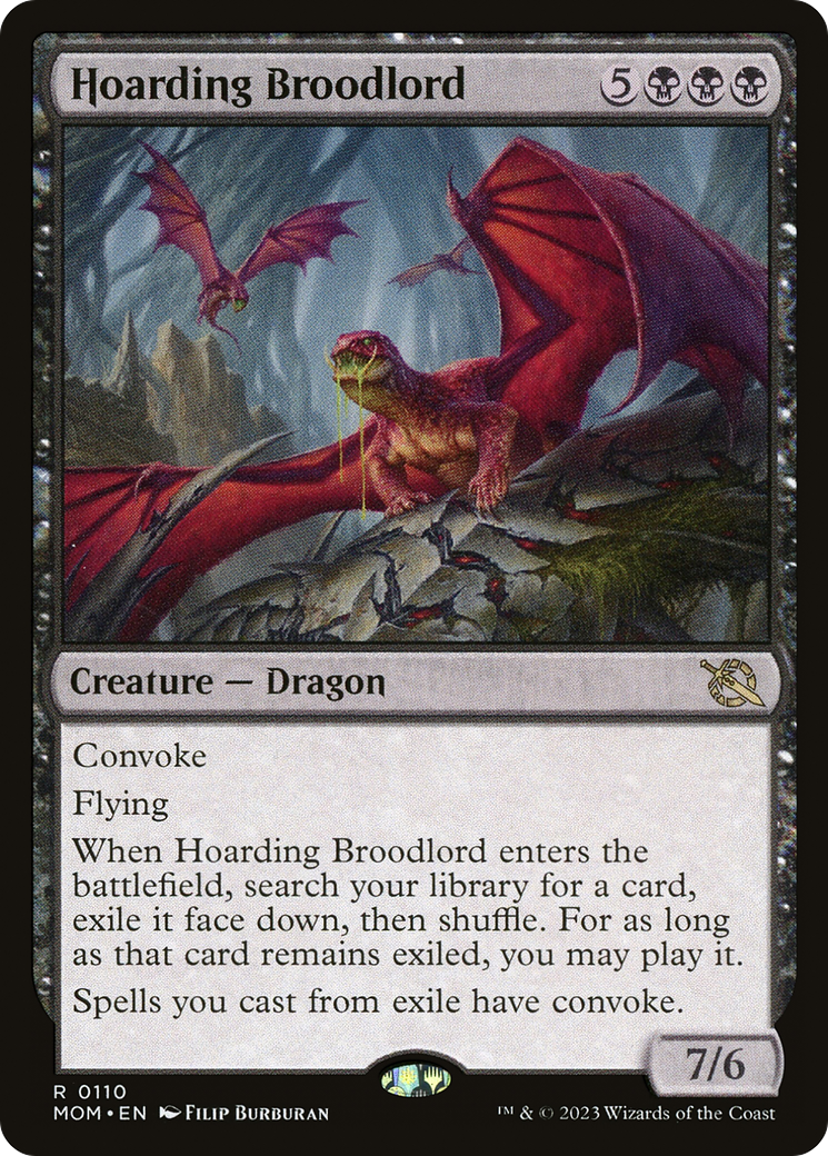{R} Hoarding Broodlord [March of the Machine][MOM 110]