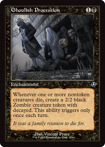 {C} Ghoulish Procession (Retro Frame) [Innistrad Remastered][INR 378]
