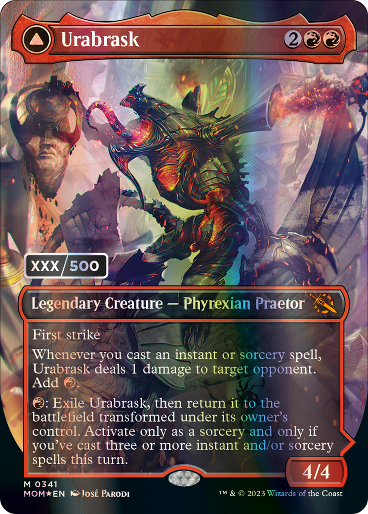 {R} Urabrask // The Great Work (Serialized) [March of the Machine][MOM 341]