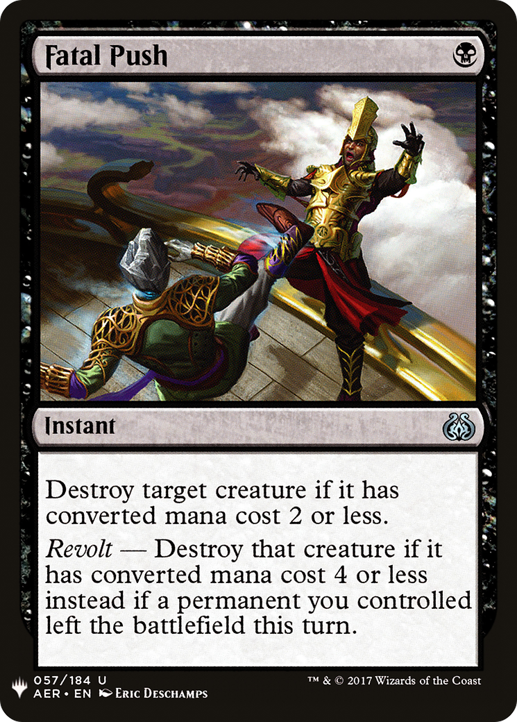 {C} Fatal Push [Mystery Booster][LS AER 057]