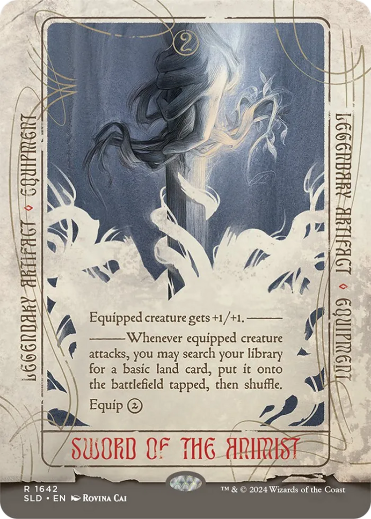 {R} Sword of the Animist [Secret Lair Drop Series][SLD 1642]