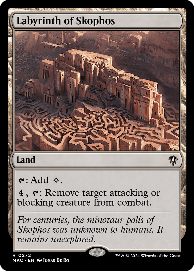 {R} Labyrinth of Skophos [Murders at Karlov Manor Commander][MKC 272]