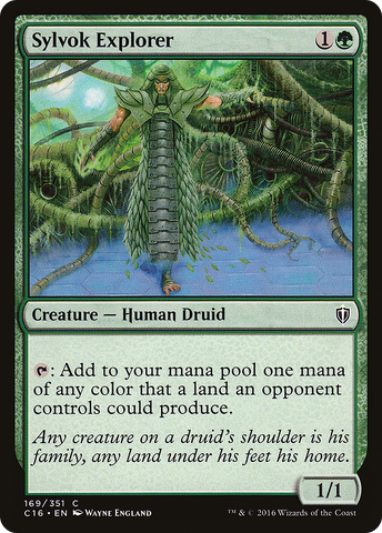 {C} Sylvok Explorer [Commander 2016][C16 169]