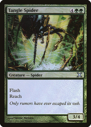 {C} Tangle Spider (Premium Foil) [Tenth Edition][FP 10E 303]