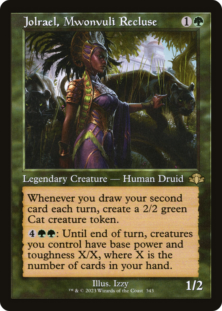{R} Jolrael, Mwonvuli Recluse (Retro) [Dominaria Remastered][DMR 343]