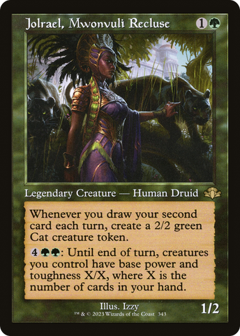 {R} Jolrael, Mwonvuli Recluse (Retro) [Dominaria Remastered][DMR 343]