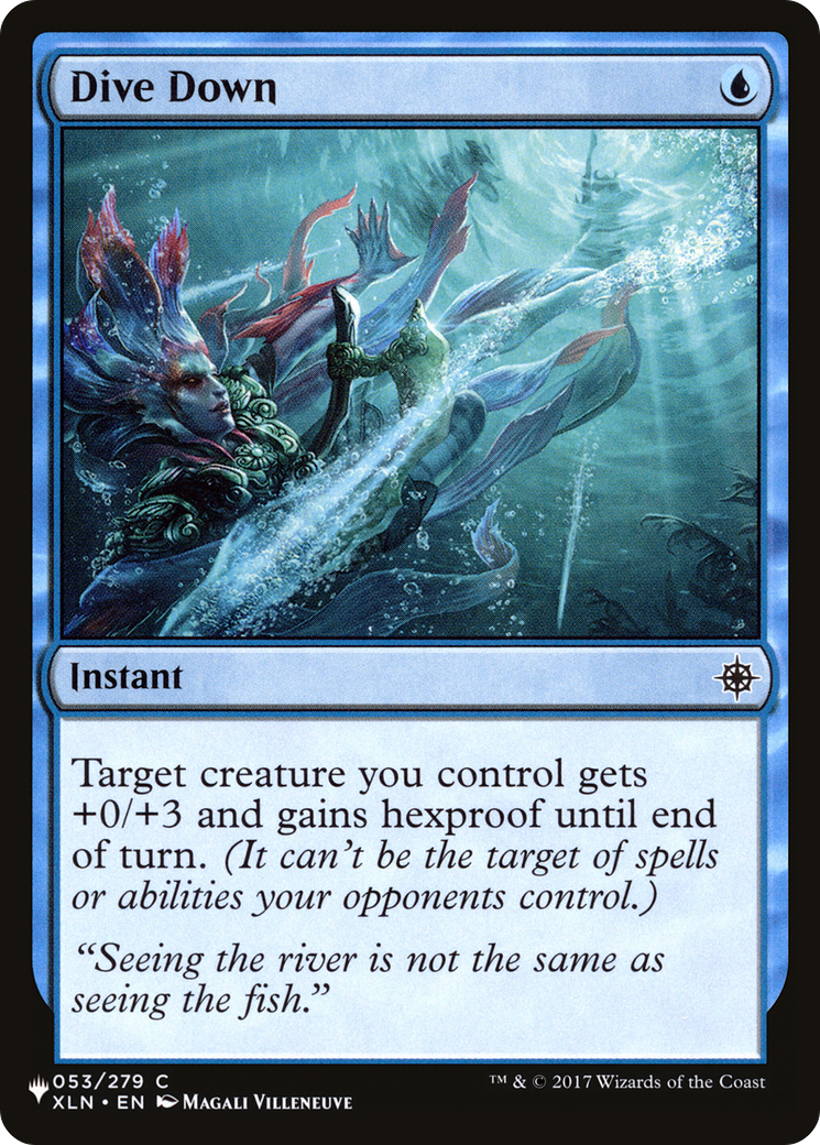 {C} Dive Down [LIST XLN-53]