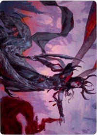 {A} Drana, the Last Bloodchief Art Card [Zendikar Rising Art Series][AZNR 054]