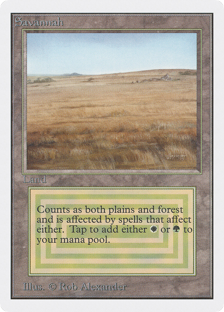 {R} Savannah [Unlimited Edition][2ED 281] - Misty Mountain Games
