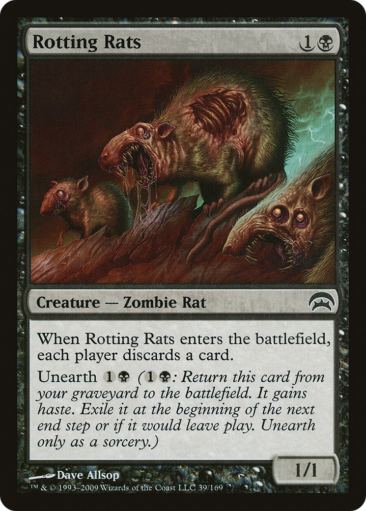 {C} Rotting Rats [Planechase][HOP 039] - Misty Mountain Games