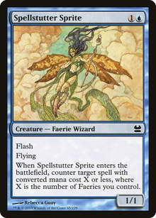 {C} Spellstutter Sprite [Modern Masters][MMA 065] - Misty Mountain Games
