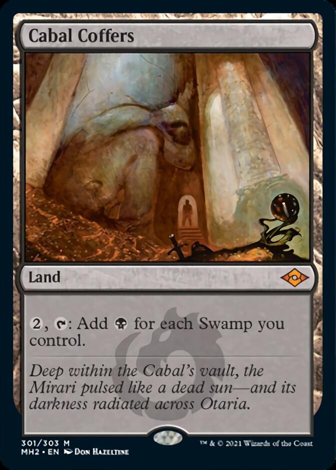 {R} Cabal Coffers (Foil Etched) [Modern Horizons 2][ET MH2 301]