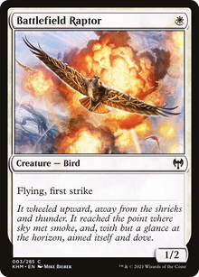 {C} Battlefield Raptor [Kaldheim][KHM 003]