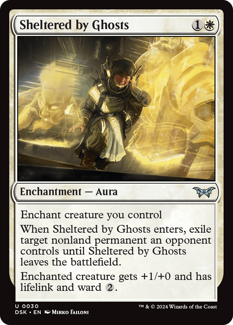 {@C} Sheltered by Ghosts [Duskmourn: House of Horror][DSK 030]