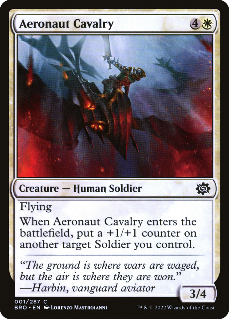 {C} Aeronaut Cavalry [The Brothers' War][BRO 001]