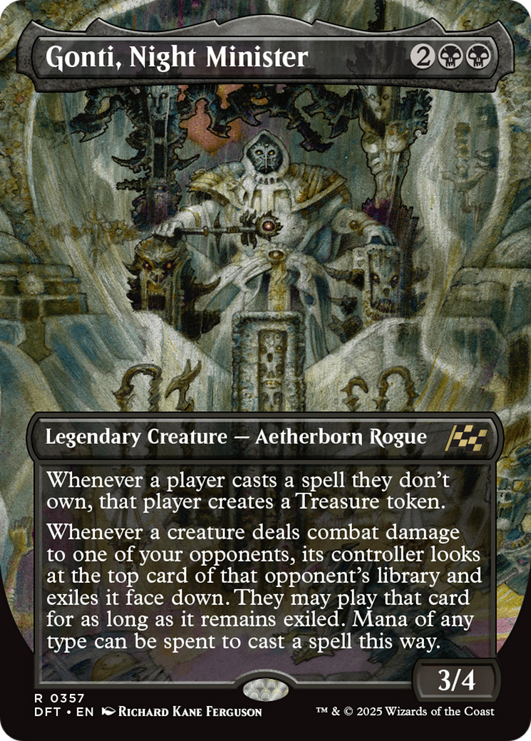 {@R} Gonti, Night Minister (Borderless) [Aetherdrift][DFT 357]