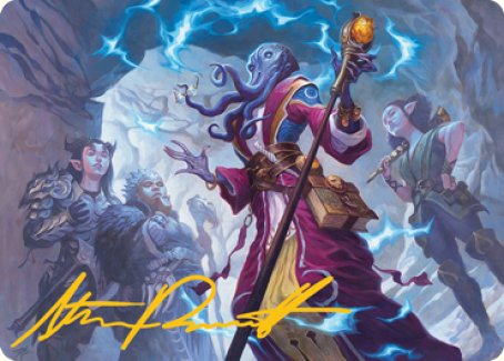 {A} True Polymorph Art Card (Gold-Stamped Signature) [Dungeons & Dragons: Adventures in the Forgotten Realms Art Series][GS AAFR 043]