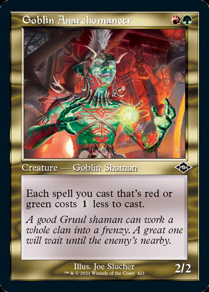 {C} Goblin Anarchomancer (Retro Foil Etched) [Modern Horizons 2][RF ET MH2 421]