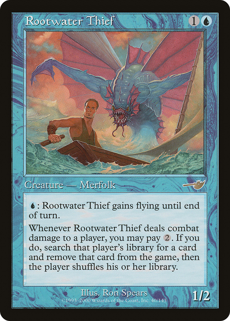 {R} Rootwater Thief [Nemesis][NEM 040]