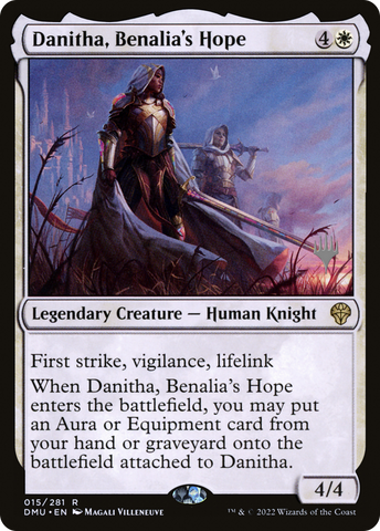 {R} Danitha, Benalia's Hope (Promo Pack) [Dominaria United Promos][PP DMU 015]