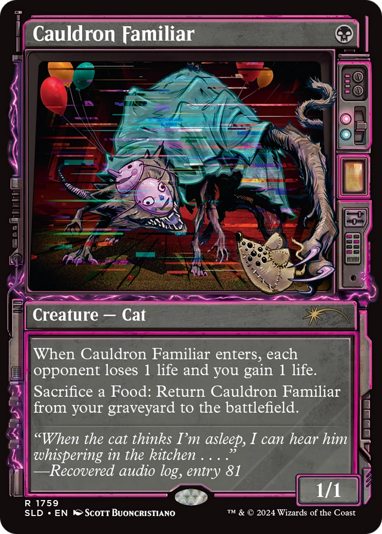 Cauldron Familiar [SLD-1759] : (Showcase) Foil