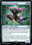 {R} Spring-Leaf Avenger [Kamigawa: Neon Dynasty Prerelease Promos][PR NEO 208]