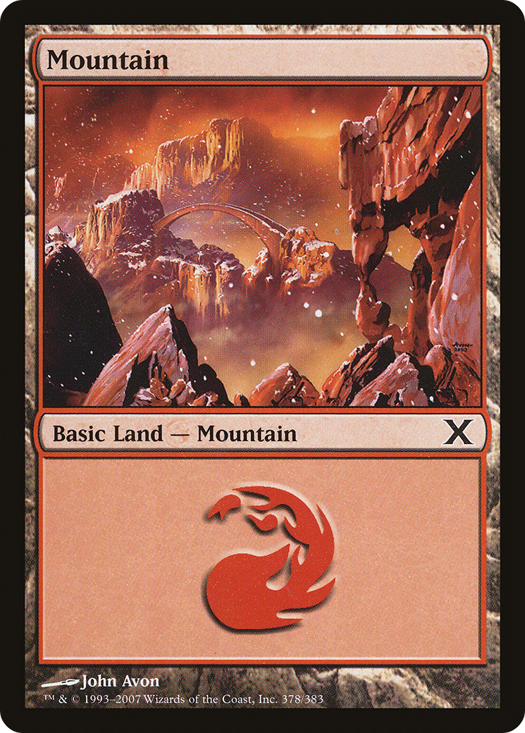 {B}[10E 378] Mountain (378) [Tenth Edition]