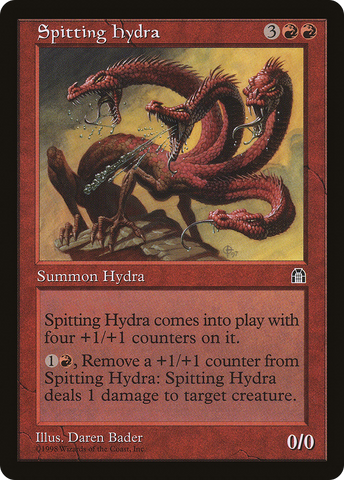 {R} Spitting Hydra [Stronghold][STH 099]