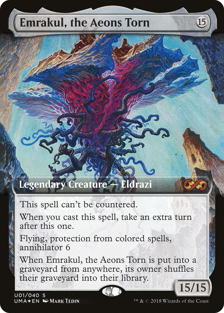 {R} Emrakul, the Aeons Torn (Topper) [Ultimate Masters Box Topper][UMA U1] - Misty Mountain Games
