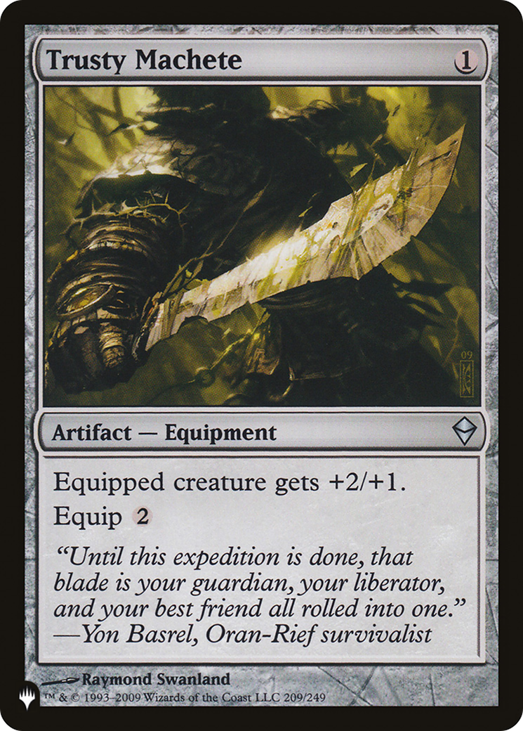 Trusty Machete [LIST ZEN-209]