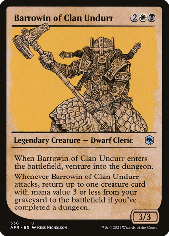 {C} Barrowin of Clan Undurr (Showcase) [Dungeons & Dragons: Adventures in the Forgotten Realms][AFR 336]