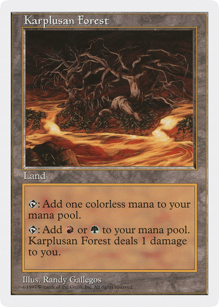 {R} Karplusan Forest [Fifth Edition][5ED 421]