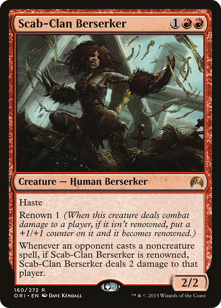 {R} Scab-Clan Berserker [Magic Origins][ORI 160] - Misty Mountain Games