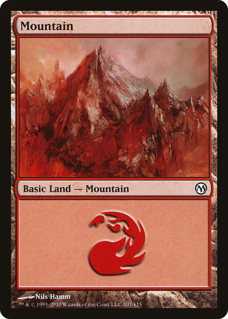 {B}[DPA 107] Mountain (107) [Duels of the Planeswalkers]
