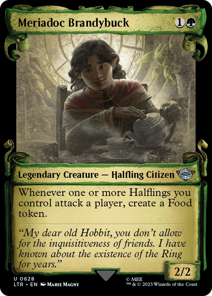 {C} Meriadoc Brandybuck [The Lord of the Rings: Tales of Middle-Earth Showcase Scrolls][LTR 628]