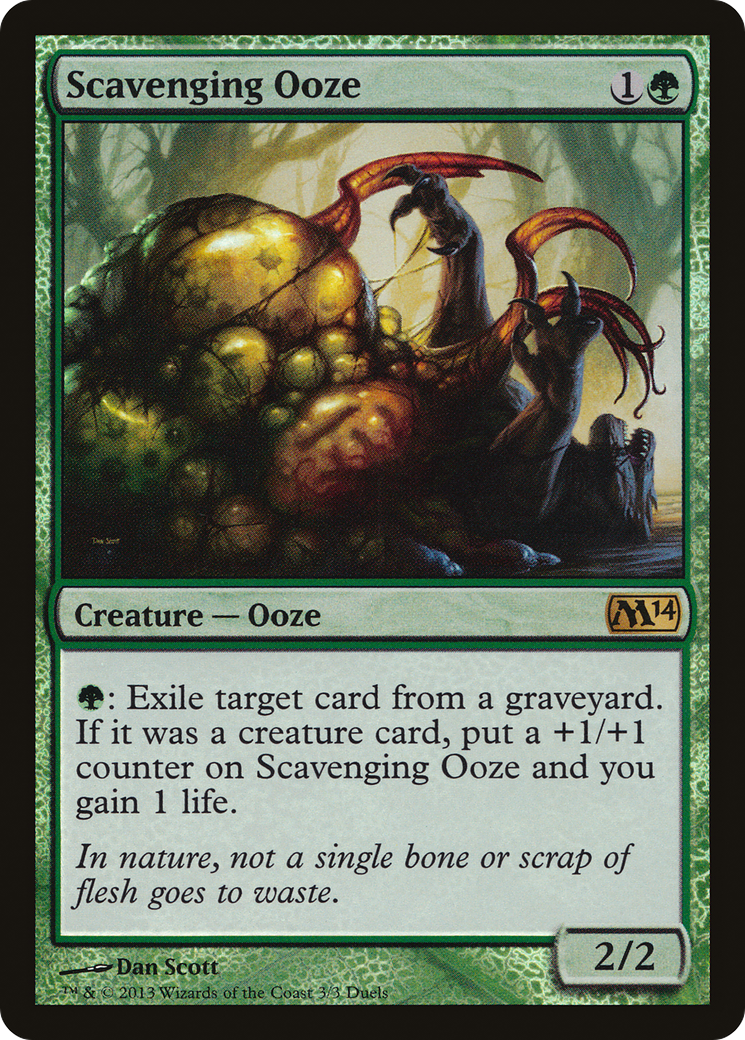 {R} Scavenging Ooze (Duels of the Planeswalkers Promos) [Duels of the Planeswalkers Promos 2013][PA DP13 003]