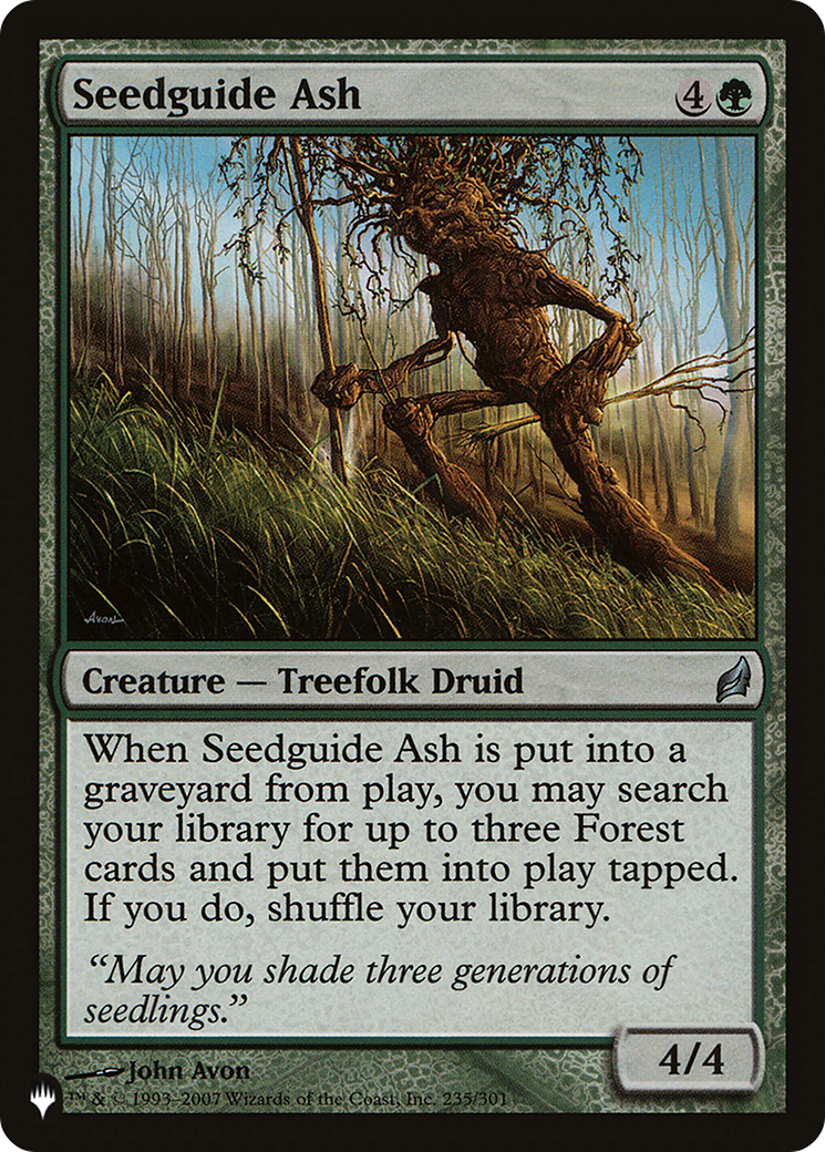 Seedguide Ash [LIST 235/301]