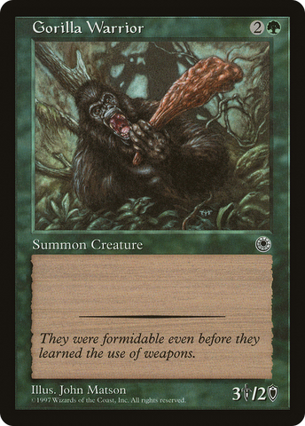 {C} Gorilla Warrior [Portal][POR 168]