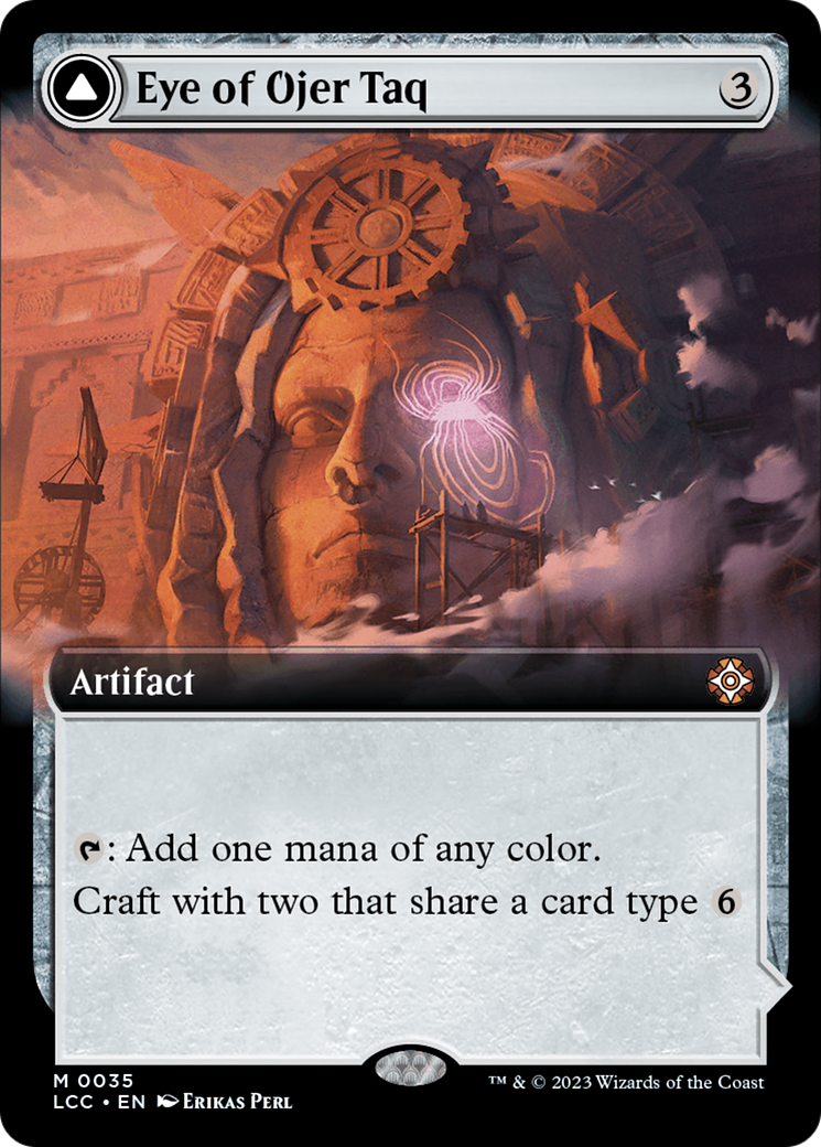 {R} Eye of Ojer Taq // Apex Observatory (Extended Art) [The Lost Caverns of Ixalan Commander][LCC 035]