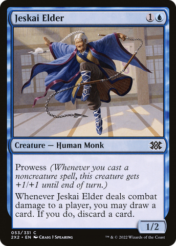 {C} Jeskai Elder [Double Masters 2022][2X2 053]