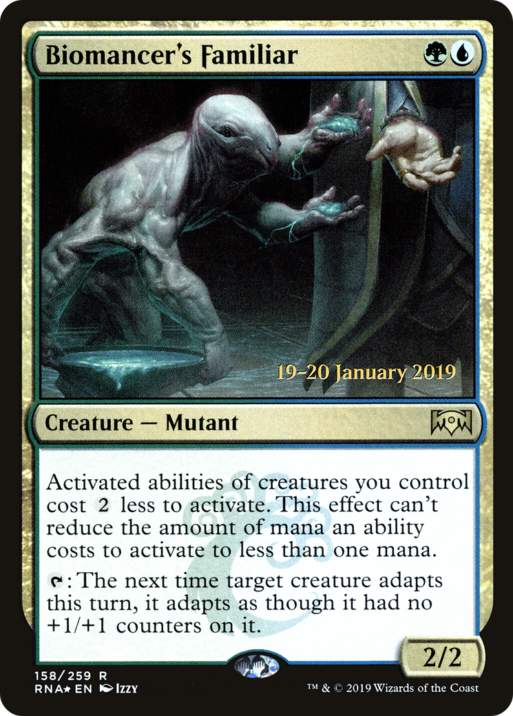 {R} Biomancer's Familiar [Ravnica Allegiance Prerelease Promos][PR RNA 158] - Misty Mountain Games