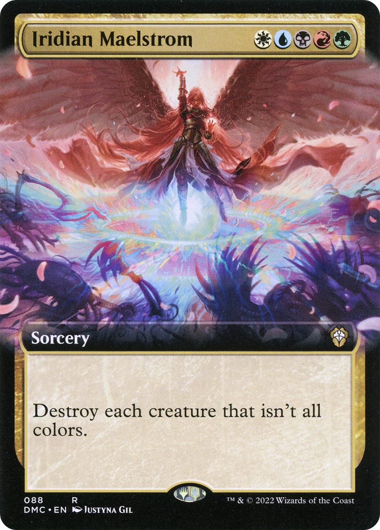 {R} Iridian Maelstrom (Extended Art) [Dominaria United Commander][DMC 088]