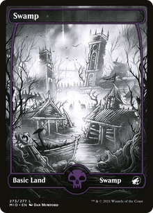 {B}[MID 273] Swamp (273) [Innistrad: Midnight Hunt]