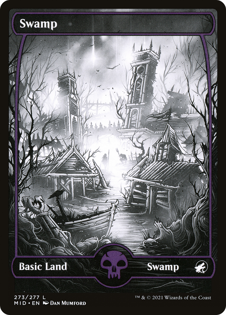 {B}[MID 273] Swamp (273) [Innistrad: Midnight Hunt]